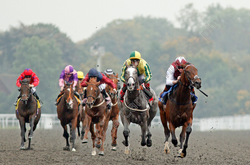 Graffiti-Master-0004 
 GRAFFITI MASTER (right, James Doyle) beats BAILEYS EXCELERATE (2nd right) in The Matchbook British Stallion Studs EBF Novice Stakes Kempton 25 Sep 2017 - Pic Steven Cargill / Racingfotos.com