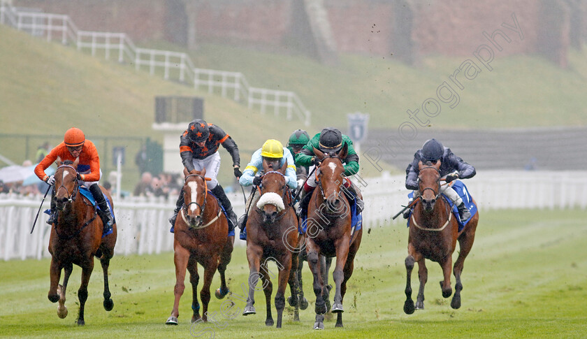 Absolutelyflawless-0003 
 ABSOLUTELY FLAWLESS (Laura Pearson) wins The ICM Stellar Sports Lily Agnes Stakes
Chester 4 May 2022 - Pic Steven Cargill / Racingfotos.com