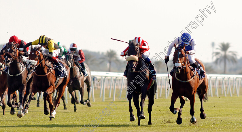 Macaque-0002 
 MACAQUE (2nd right, Abdulla Faisal) beats MUSHTAQ (right) in The Bahrain Economic Develpment Board Cup
Rashid Equestrian & Horseracing Club, Bahrain 20 Nov 2020 - Pic Steven Cargill / Racingfotos.com