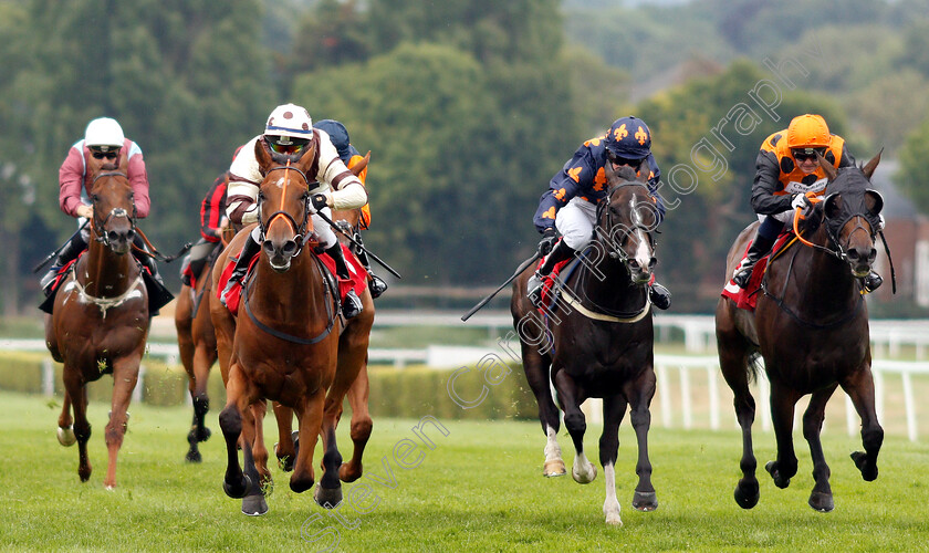 Bring-Us-Paradise-0003 
 BRING US PARADISE (left, Cieren Fallon) beats PERFECT SYMPHONY (centre) and DELICATE KISS (right) in The Molson Coors Handicap
Sandown 25 Jul 2019 - Pic Steven Cargill / Racingfotos.com