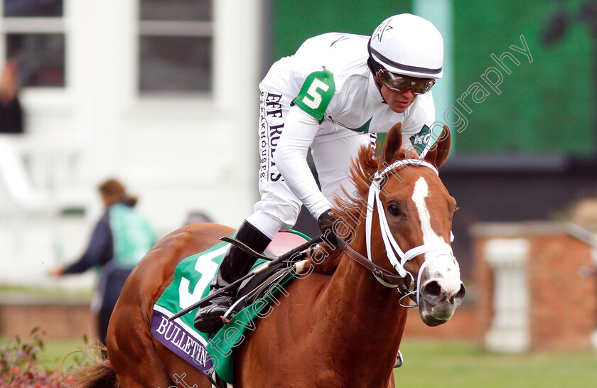 Bulletin-0001 
 BULLETIN (Javier Castellano) wins The Breeders' Cup Juvenile Turf Sprint
Churchill Downs 2 Nov 2018 - Pic Steven Cargill / Racingfotos.com