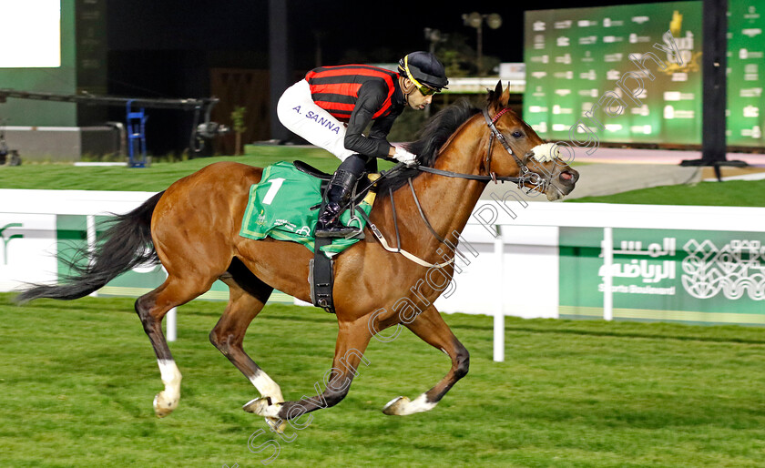 Qaader-0001 
 QAADER (Alberto Sanna) wins The Saudi International Handicap
King Abdulaziz Racecourse, Kingdom of Saudi Arabia, 24 Feb 2023 - Pic Steven Cargill / Racingfotos.com