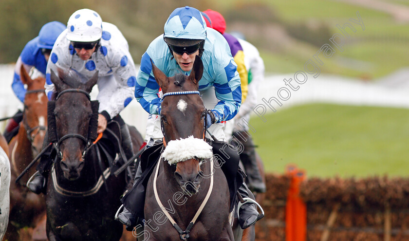 No-Hidden-Charges-0003 
 NO HIDDEN CHARGES (Tom Scudamore)
Cheltenham 25 Oct 2019 - Pic Steven Cargill / Racingfotos.com