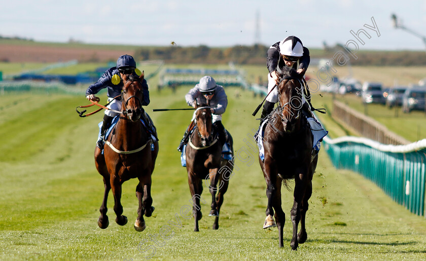 Coto-De-Caza-0007 
 COTO DE CAZA (Harry Davies) wins The Newmarket Academy Godolphin Beacon Project Cornwallis Stakes
Newmarket 11 Oct 2024 - pic Steven Cargill / Racingfotos.com