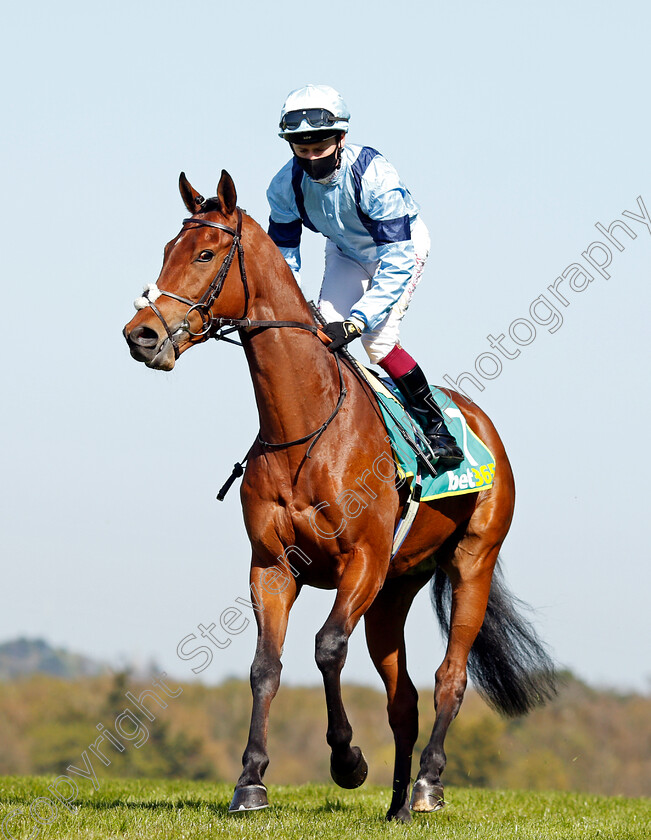 Recovery-Run-0001 
 RECOVERY RUN (Oisin Murphy)
Sandown 23 Apr 2021 - Pic Steven Cargill / Racingfotos.com