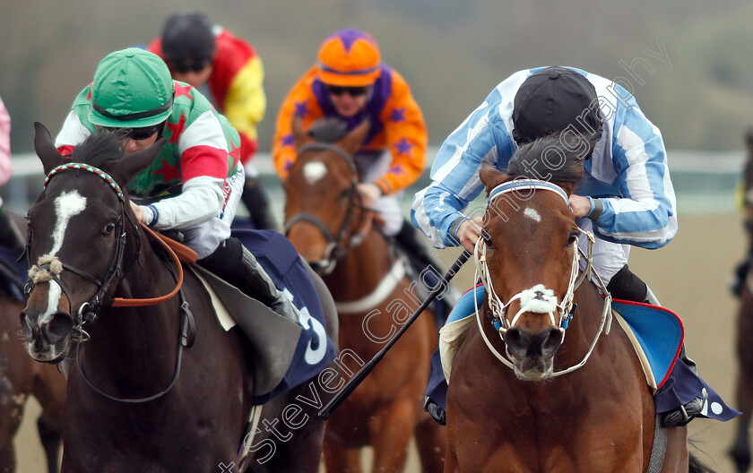 Sotomayor-0007 
 SOTOMAYOR (right, Tom Marquand) beats THE JEAN GENIE (left) in The Betway Handicap
Lingfield 23 Mar 2019 - Pic Steven Cargill / Racingfotos.com