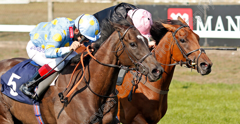 Dashing-Roger-0004 
 DASHING ROGER (left, Marco Ghiani) beats FOLK DANCE (right) in The Sky Sports Racing HD Virgin 535 Handicap
Yarmouth 22 Jul 2020 - Pic Steven Cargill / Racingfotos.com