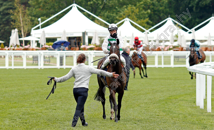 Sandrine-0008 
 SANDRINE (David Probert) after The Albany Stakes
Royal Ascot 18 Jun 2021 - Pic Steven Cargill / Racingfotos.com