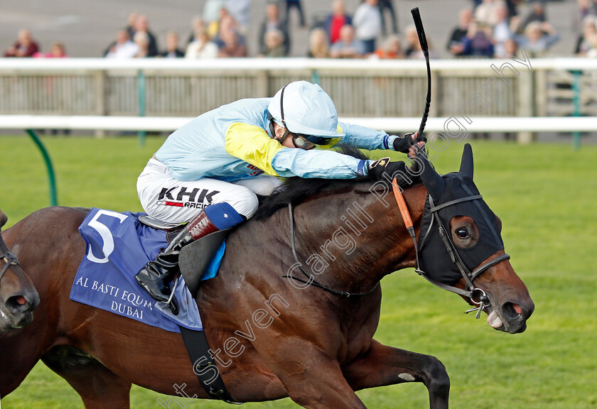 Kolsai-0001 
 KOLSAI (David Egan) wins The Al Basti Equiworld Dubai British EBF Confined Maiden Stakes
Newmarket 23 Sep 2022 - Pic Steven Cargill / Racingfotos.com