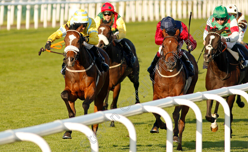 Sandret-0001 
 SANDRET (left, Graham Lee) beats STORTING (right) in The Coopers Marquees Classified Stakes
Doncaster 13 Sep 2019 - Pic Steven Cargill / Racingfotos.com