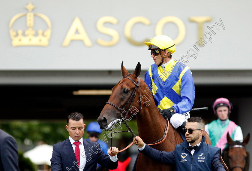 Goliath-0013 
 GOLIATH (Christophe Soumillon) winner of The King George VI and Queen Elizabeth Stakes
Ascot 27 Jul 2024 - Pic Steven Cargill / Racingfotos.com