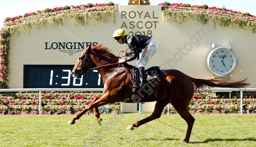 Agrotera-0005 
 AGROTERA (Jamie Spencer) wins The Sandringham Stakes
Royal Ascot 22 Jun 2018 - Pic Steven Cargill / Racingfotos.com