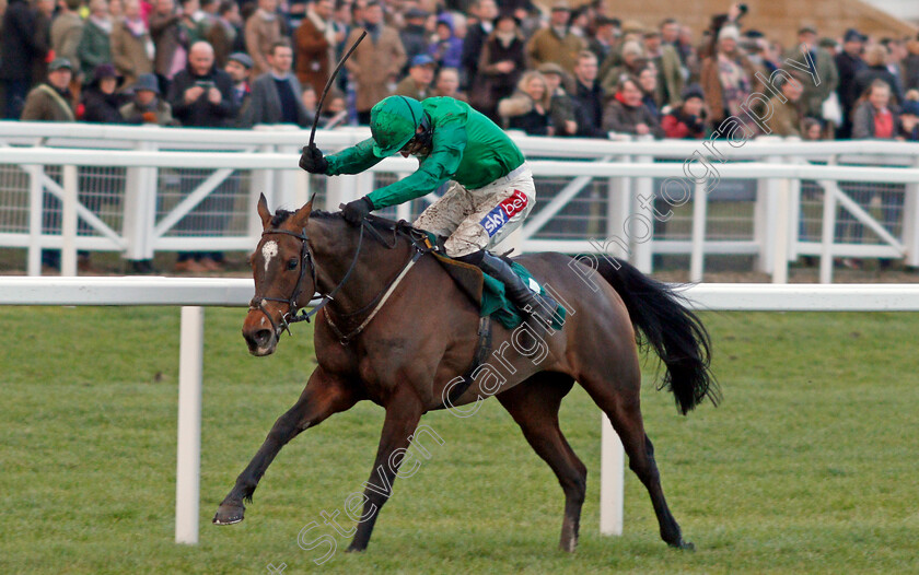 Wholestone-0002 
 WHOLESTONE (Daryl Jacob) wins The Dornan Engineering Relkeel Hurdle Cheltenham 1 Jan 2018 - Pic Steven Cargill / Racingfotos.com