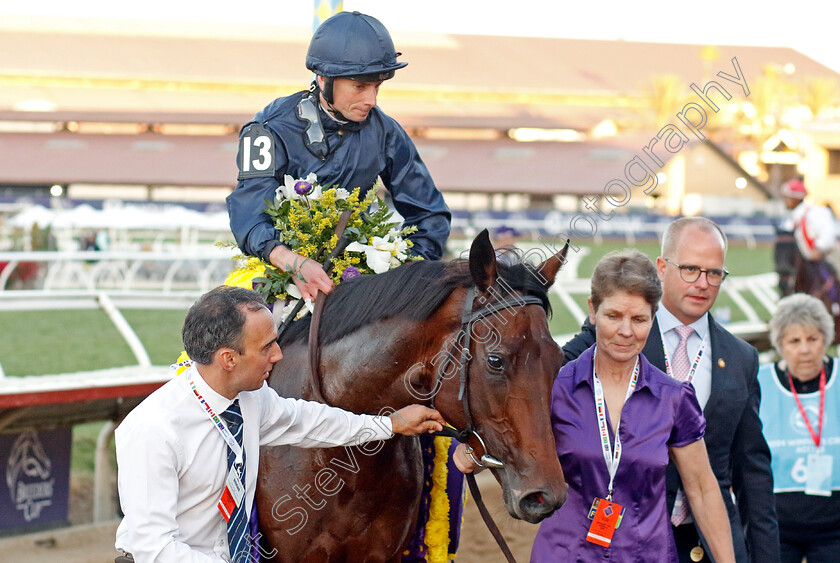 Henri-Matisse-0007 
 HENRI MATISSE (Ryan Moore) winner of the Breeders' Cup Juvenile Turf
Del Mar USA 1 Nov 2024 - Pic Steven Cargill / Racingfotos.com