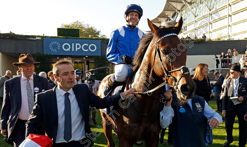 Anmaat-0019 
 ANMAAT (Jim Crowley) after The Qipco Champion Stakes
Ascot 19 Oct 2024 - Pic Steven Cargill / Racingfotos.com