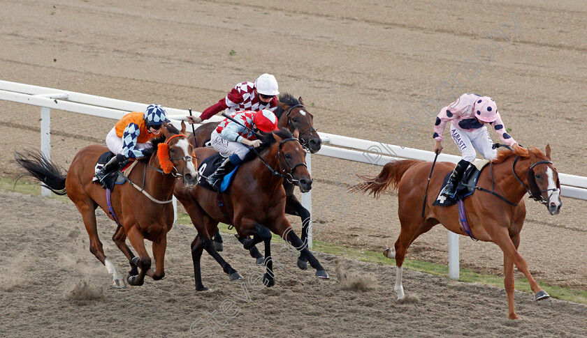 Red-October-0002 
 RED OCTOBER (Ben Curtis) beats MASTER THE STARS (centre) and BIG COUNTRY (left) in The tote.co.uk Free Streaming Every UK Race Handicap
Chelmsford 22 Aug 2020 - Pic Steven Cargill / Racingfotos.com