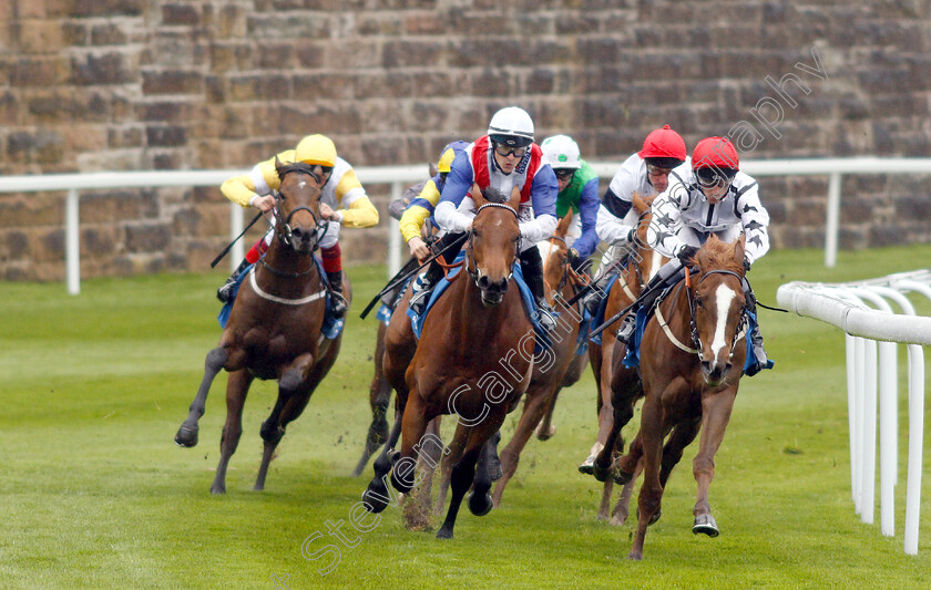 Great-Dame-0001 
 GREAT DAME (right, Daniel Tudhope) beats IVA REFLECTION (centre) in The Stellar Group Lily Agnes Stakes
Chester 8 May 2019 - Pic Steven Cargill / Racingfotos.com