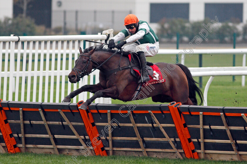 Flash-The-Steel-0001 
 FLASH THE STEEL (Harry Skelton) wins The Get Your Ladbrokes £1 Free Bet Today Handicap Hurdle
Newbury 28 Nov 2020 - Pic Steven Cargill / Racingfotos.com