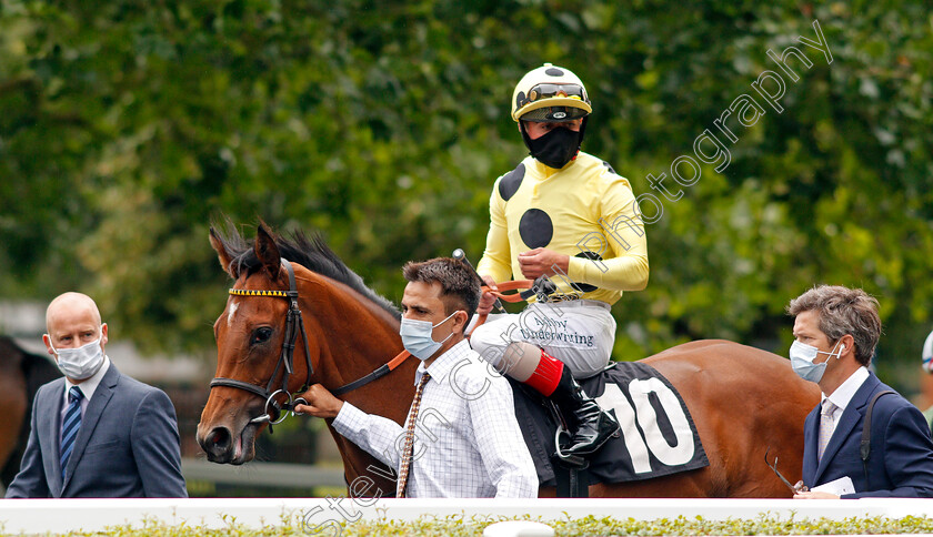 Zabeel-Queen-0007 
 ZABEEL QUEEN (Andrea Atzeni) after winning The Betfred Supports Jack Berry House British EBF Fillies Novice Stakes
Ascot 25 Jul 2020 - Pic Steven Cargill / Racingfotos.com