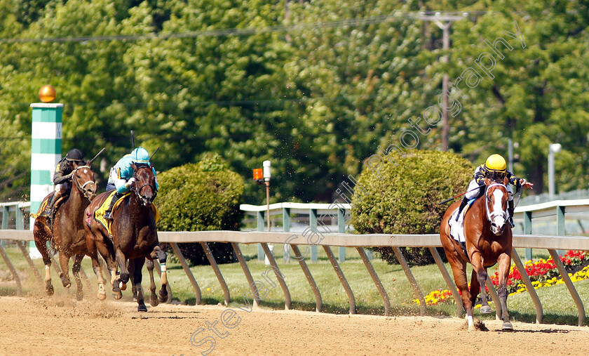 Covfefe-0002 
 COVFEFE (Javier Castellano) wins The Miss Preakness Stakes
Pimlico, Baltimore USA, 17 May 2019 - Pic Steven Cargill / Racingfotos.com