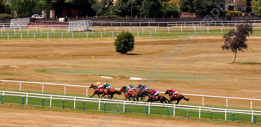 Vibrant-Chords-0004 
 VIBRANT CHORDS (white cap, Fran Berry) beats RIO RONALDO (yellow & red) in The London Insurance Day Handicap
Sandown 6 Jul 2018 - Pic Steven Cargill / Racingfotos.com