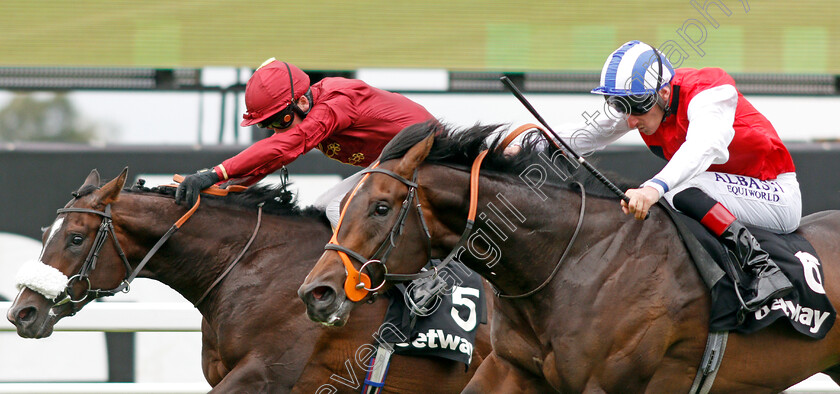 Positive-0007 
 POSITIVE (right, Adam Kirby) beats KAMEKO (left) in The Betway Solario Stakes
Sandown 31 Aug 2019 - Pic Steven Cargill / Racingfotos.com