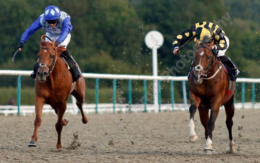 Ravens-Ark-0006 
 RAVENS ARK (left, Charlie Bennett) beats DERRY BOY (right) in The Play 4 To Win At Betway Handicap Div2
Lingfield 5 Aug 2020 - Pic Steven Cargill / Racingfotos.com