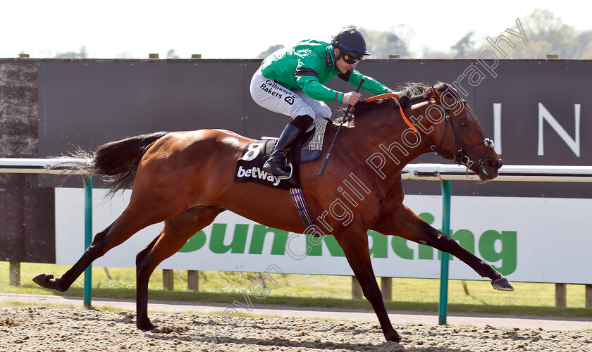 Kachy-0006 
 KACHY (Richard Kingscote) wins The Betway All-Weather Sprint Championships Stakes
Lingfield 19 Apr 2019 - Pic Steven Cargill / Racingfotos.com