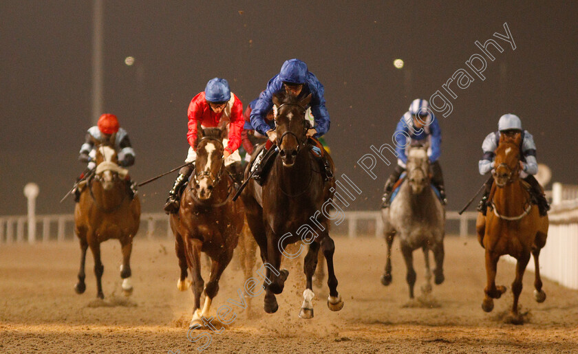 Kinver-Edge-0002 
 KINVER EGDE (Shane Kelly) wins The Bet toteswinger At totesport.com Novice Stakes
Chelmsford 21 Feb 2019 - Pic Steven Cargill / Racingfotos.com