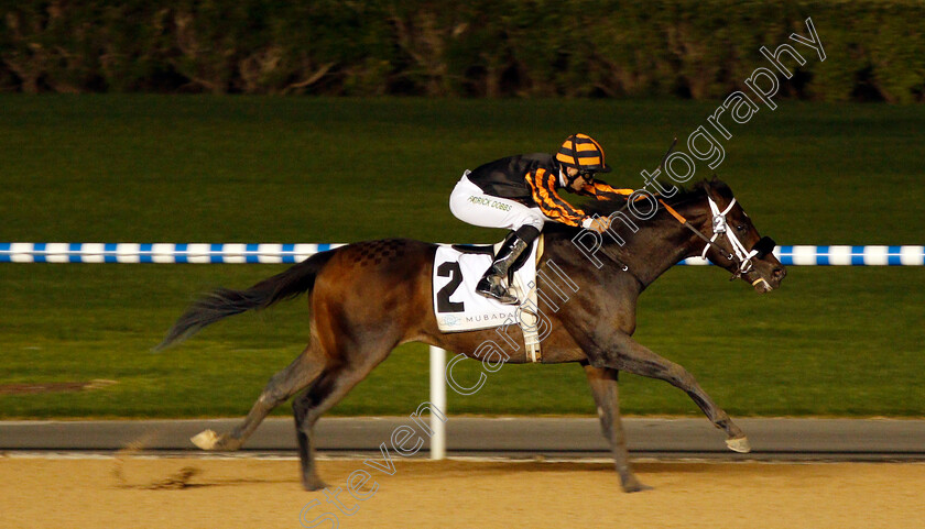 Kimbear-0005 
 KIMBEAR (Pat Dobbs) wins The CEPSA Energy Cup Handicap Meydan 18 Jan 2018 - Pic Steven Cargill / Racingfotos.com