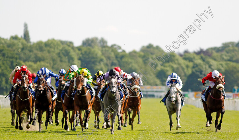 First-Folio-0003 
 FIRST FOLIO (centre, Daniel Muscutt) beats BLACKROD (right) in The Pavers Foundation Catherine Memorial Sprint Handicap
York 12 Jun 2021 - Pic Steven Cargill / Racingfotos.com