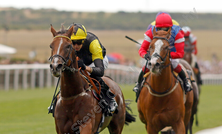 Wajd-0004 
 WAJD (Louis Steward) wins The racingtv.com Handicap
Newmarket 29 Jul 2022 - Pic Steven Cargill / Racingfotos.com