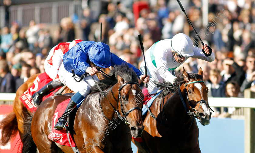 Silver-Knott-0002 
 SILVER KNOTT (left, William Buick) beats EPICTETUS (right) in The Emirates Autumn Stakes
Newmarket 8 Oct 2022 - Pic Steven Cargill / Racingfotos.com