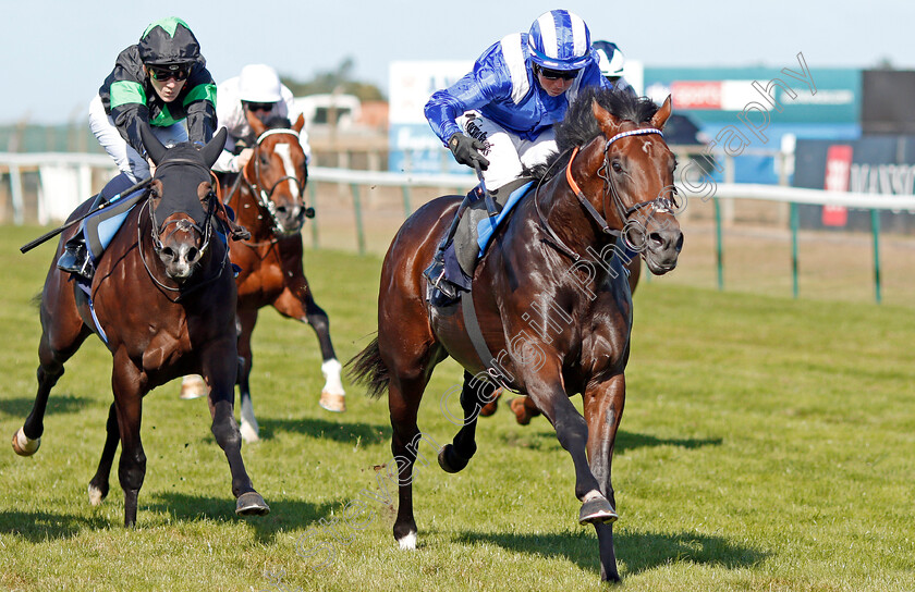 Maqtal-0009 
 MAQTAL (Jim Crowley) wins The British Stallion Studs EBF Maiden Stakes
Yarmouth 18 Sep 2019 - Pic Steven Cargill / Racingfotos.com