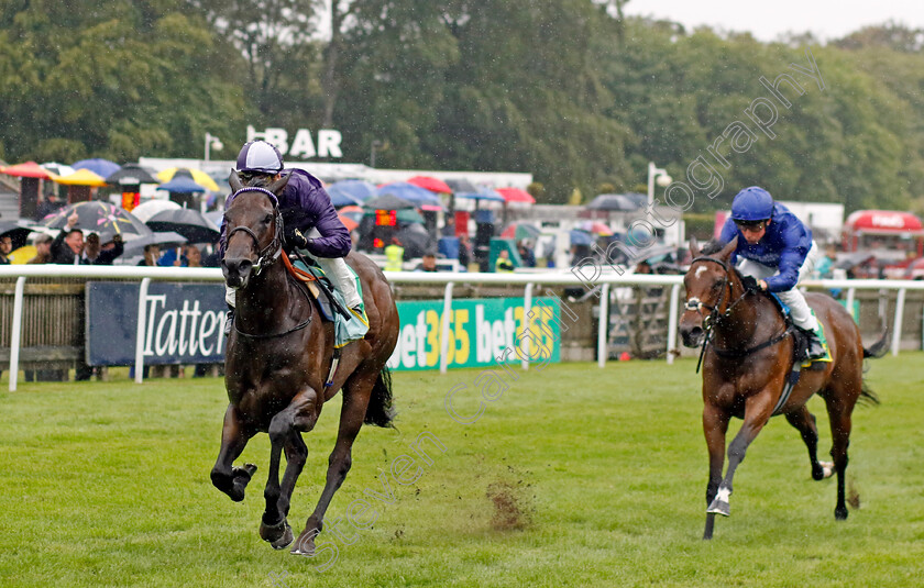 Persian-Dreamer-0004 
 PERSIAN DREAMER (Kevin Stott) beats STAR OF MYSTERY (right) in The Duchess of Cambridge Stakes
Newmarket 14 Jul 2023 - Pic Steven Cargill / Racingfotos.com