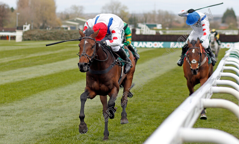 Protektorat-0002 
 PROTEKTORAT (Harry Skelton) wins The SSS Super Alloys Manifesto Novices Chase
Aintree 8 Apr 2021 - Pic Steven Cargill / Racingfotos.com