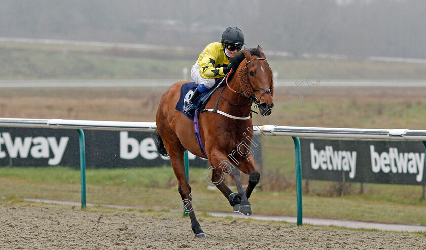 Gavi-di-Gavi-0003 
 GAVI DI GAVI (Georgia King) wins The Bombardier March To Your Own Drum Handicap
Lingfield 10 Mar 2021 - Pic Steven Cargill / Racingfotos.com