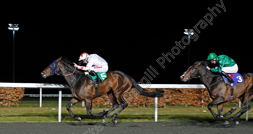 Gronkowski-0005 
 GRONKOWSKI (Jamie Spencer) beats COURT HOUSE (right) in The Road To The Kentucky Derby Conditions Stakes Kempton 7 Mar 2018 - Pic Steven Cargill / Racingfotos.com