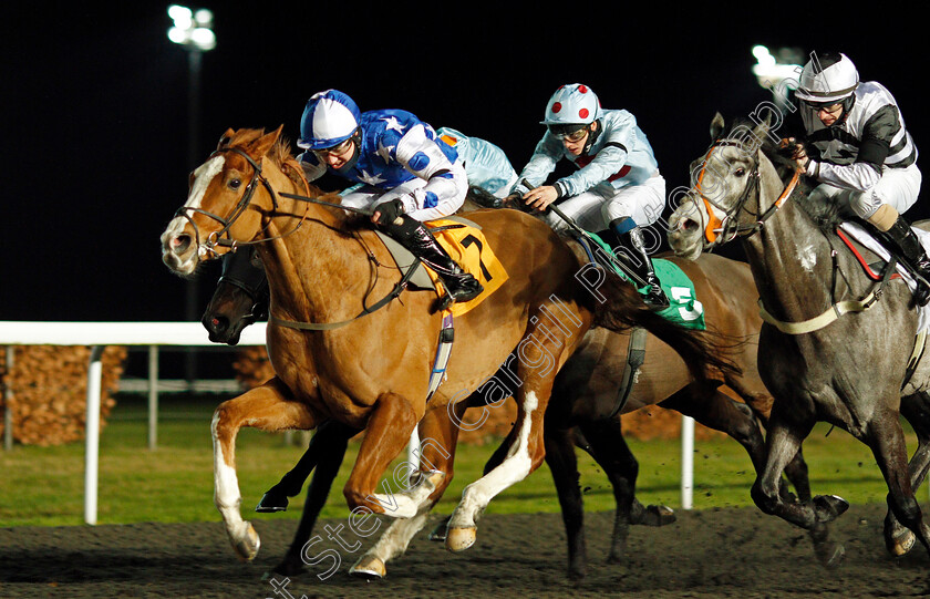 Party-Island-0004 
 PARTY ISLAND (George Bass) beats PRECISION STORM (right) in The Unibet Casino Deposit £10 Get £40 Bonus Handicap
Kempton 3 Feb 2021 - Pic Steven Cargill / Racingfotos.com