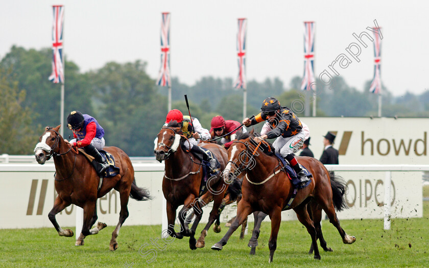 Rohaan-0001 
 ROHAAN (right, Shane Kelly) beats KING'S LYNN (left) and GULLIVER (centre) in The Wokingham Stakes
Royal Ascot 19 Jun 2021 - Pic Steven Cargill / Racingfotos.com