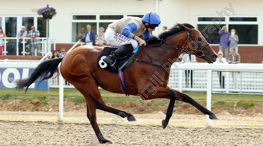 Drill-0004 
 DRILL (Ryan Moore) wins The Transparent Recruitment Solutions Ltd Confined Novice Stakes
Chelmsford 13 Jun 2018 - Pic Steven Cargill / Racingfotos.com