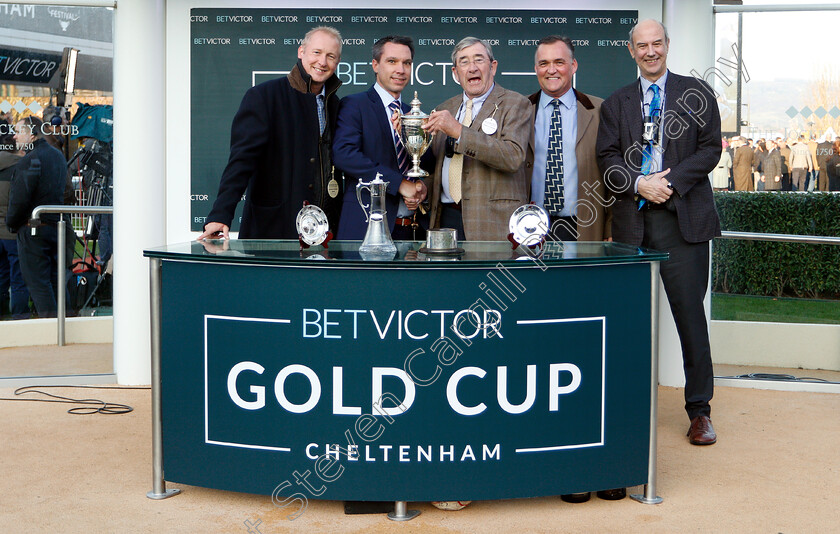 Baron-Alco-0011 
 Presentation to John Stone for The BetVictor Gold Cup won by BARON ALCO
Cheltenham 17 Nov 2018 - Pic Steven Cargill / Racingfotos.com