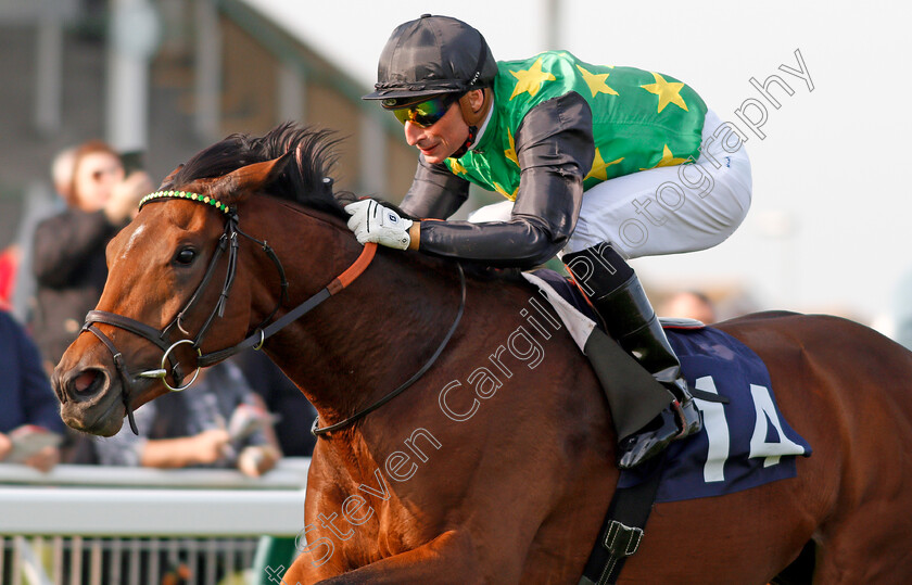 Willie-John-0006 
 WILLIE JOHN (Gerald Mosse) wins The British Stallion Studs EBF Novice Stakes Yarmouth 16 Oct 2017 - Pic Steven Cargill / Racingfotos.com