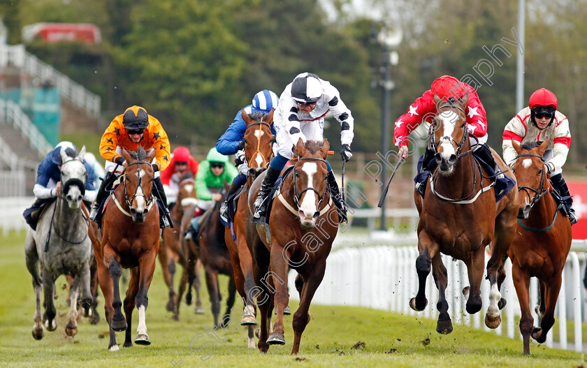 Baryshnikov-0001 
 BARYSHNIKOV (centre, Connor Beasley) beats SPIRIT DANCER (right) in The Destination 2 Handicap
Chester 6 May 2021 - Pic Steven Cargill / Racingfotos.com