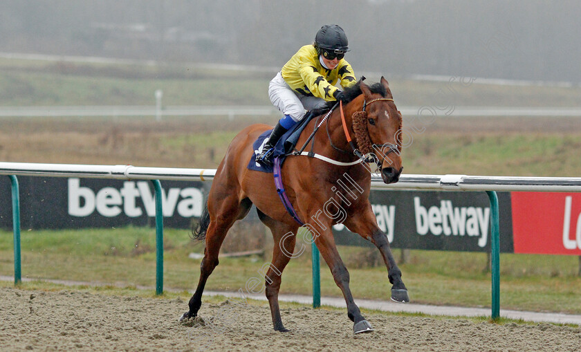 Gavi-di-Gavi-0004 
 GAVI DI GAVI (Georgia King) wins The Bombardier March To Your Own Drum Handicap
Lingfield 10 Mar 2021 - Pic Steven Cargill / Racingfotos.com