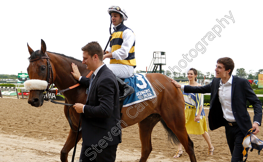 Amade-0013 
 AMADE (Flavien Prat) after The Belmont Gold Cup Invitational
Belmont Park USA, 7 Jun 2019 - Pic Steven Cargill / Racingfotos.com