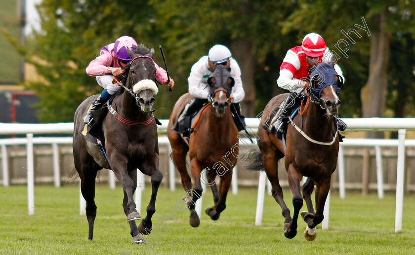 Azure-Blue-0001 
 AZURE BLUE (left, William Buick) beats CUBAN BREEZE (right) in The Turners Fillies Handicap
Newmarket 30 Jul 2022 - Pic Steven Cargill / Racingfotos.com