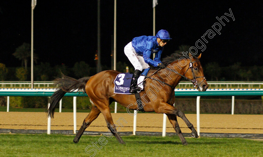 Benbatl-0005 
 BENBATL (Christophe Soumillon) wins The Singspiel Stakes
Meydan 9 Jan 2020 - Pic Steven Cargill / Racingfotos.com