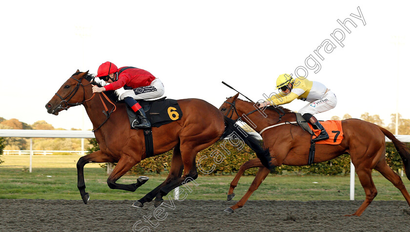 Idealogical-0004 
 IDEOLOGICAL (Darren Egan) wins The 32Red Casino Fillies Novice Auction Stakes
Kempton 18 Sep 2018 - Pic Steven Cargill / Racingfotos.com