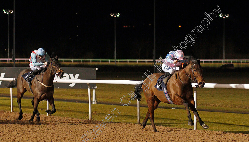 Jumira-Bridge-0001 
 JUMIRA BRIDGE (Lewis Edmunds) wins The Play 4 To Win At Betway Handicap Div2
Wolverhampton 18 Jan 2021 - Pic Steven Cargill / Racingfotos.com